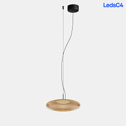 Luminaire  suspension PLAT SURFACE (PHASE) avec abat-jour, CCT Switch, rglable, avec diffuseur IP20, noir gradable