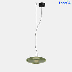 LED Aufbau-Pendelleuchte PLAT SURFACE, IP20, 10.5W 2700/3000/4000K (CCT Switch), CRi 92, App steuerbar, schwarz / grn