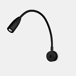 Wandleuchte BED ROUND LED 2,2W 3000K schwarz 127lm