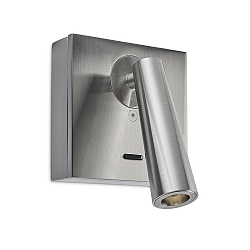 Wandleuchte GAMMA MIX&MATCH SQUARE LED 2,2W 2700K NICKEL SEIDENMATT 137lm