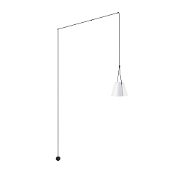 Lampada da parete e soffitto ATTIC conico E27 IP20