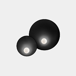 Wandleuchte TRIP DOUBLE 460MM / 300MM E14 9W schwarz