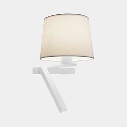 Wandleuchte HALL SLIM SCREEN RIGHT LED E27 2,2 | 15W 2700K 150lm, ohne Schirm, wei