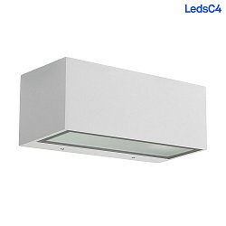outdoor wall luminaire NEMESIS E27 - 9x22CM up / down, large E27 IP66, white matt dimmable