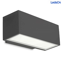 Applique da esterno AFRODITA LED DOUBLE EMISSION - 22CM su / giù, commutabile IP66, antracite 