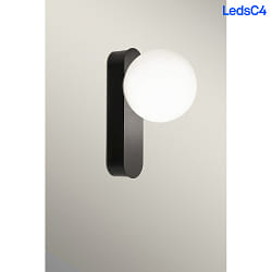 Luminaire de miroir PERLINA WALL IP commutable IP44, noir 