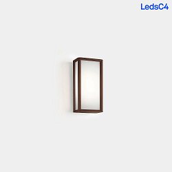 LED Auenwandleuchte SKAT MINI, IP65 IK10, 20cm, 10W 2700/3200/4000K (CCT Switch) 602lm 117, schaltbar, braun