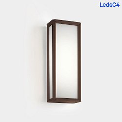 LED Auenwandleuchte SKAT, IP65 IK10, 50cm, 23.9W 2700/3200/4000K (CCT Switch) 1266lm 119, schaltbar, braun