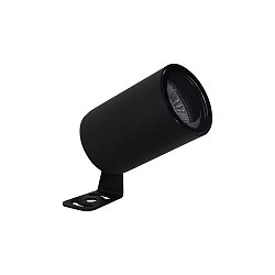 Spot EKO SPOT LED pivotant, avec cble ouvert IP66, noir gradable