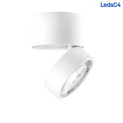 LED Aufbau-Strahler KIVA SURFACE,  9.5cm, 13.2W 2700K 1172lm 23, CRi 90, verstellbar, Phasen dimmbar, wei