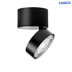 LED Aufbau-Strahler KIVA SURFACE,  9.5cm, 13.2W 2700K 1172lm 23, CRi 90, verstellbar, Phasen dimmbar, schwarz