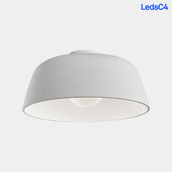 Applique et plafonnier MISO  433MM E27 IP20, blanc mat gradable