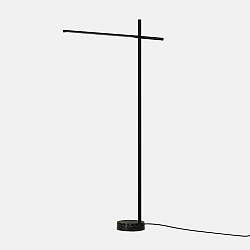 Lampadaire TUBS LED, noir  gradable