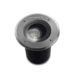Bodeneinbauleuchte IP65-IP67 GEA GU10 ROUND  DEEP GU10 8W AISI316-EDELSTAHL