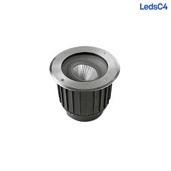 Projecteur encastr GEA COB 125 rglable, passable, on/off IP65, acier inoxydable 
