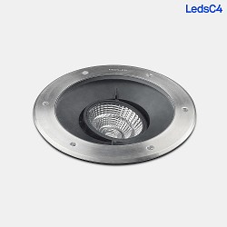 Projecteur encastr GEA COB 185 rglable, passable, on/off IP65, acier inoxydable 