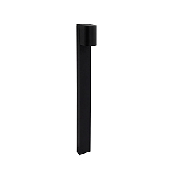 Borne d'clairage EKO BOLLARD STANDARD LED Bas, rigide, droit IP66, noir gradable