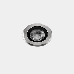 Bodeneinbauleuchte IP66-IP67 MAX 75MM ROUND LED 6,5W 3000K AISI316-EDELSTAHL