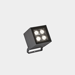 Spot CUBE PRO 4 LED girevole, RGBW IP66, dimmerabile