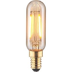 filament lamp T25 TUBE GOLD switchable T25 clear E14 2,5W 180lm 1800K 320 CRI 80-89 