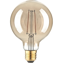 Globe de filament d'ampoule G95 GOLD commutable G95 clair E27 4,5W 400lm 1800K 320 CRI 80-89 