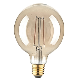 Globe de filament d'ampoule G125 GOLD commutable G125 clair E27 4,5W 400lm 1800K 320 CRI 80-89 