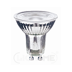 LED Glas-Reflektorlampe, GU10, 4.5W 6500K 360lm 38