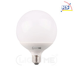 LED RGB/W G120 globe shape lamp VARILUX®, E27 10W RGB/2700K 810lm, incl. remote, dimmable