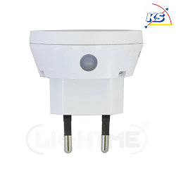 LED sensor night light ORANGE 0.4W EU plug