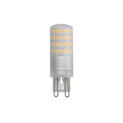 LED Leuchtmittel G9,  4W, 3000K, 470lm, IP20, dimmbar, klar