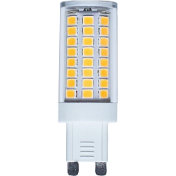 LED Stecksockellampe, 230V AC, G9, 4.8W 2800K 600lm