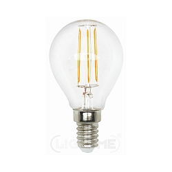 Ampoule  filament forme de gouttes P45 E14 4,5W 470lm 4000K CRI 80 