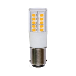Lampadina ad asta a LED T18 T18 B15d 5W 600lm 3000K CRI 80 
