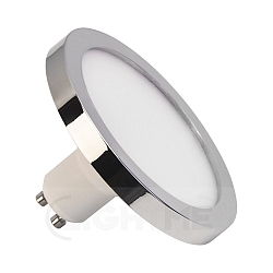 LED Diffusorlampe StepDim 9cm, GU10, 5W 2700K 350lm, dimmbar, Chrom