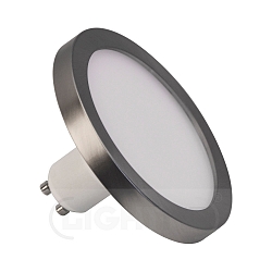 LED Diffusorlampe StepDim 9cm, GU10, 4.5W 2700K 300lm 150, dimmbar, Nickel gebrstet / Satin