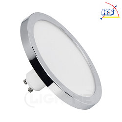 LED diffuser lamp 11cm, GX53, 6W 2700K/4000K 500lm, chrome