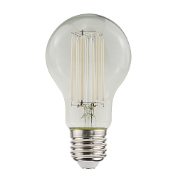 LED Filamentlampe WHITE A60, E27, 10,5W, 4000K, 1521lm, IP20, klar