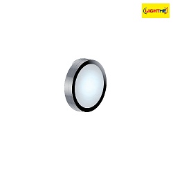 Luci da specchio DONNA LED rotondo, CCT Switch GX53 IP44, Cromo 