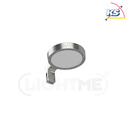 Spiegelklemmleuchte AQUA ON-TOP, IP44, inkl. GX53 rund,  11.2cm, 6W 2700/4000K (CCT Switch) 400lm 110, blattsilber