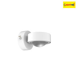 Lampada da parete diretto GX53 IP20, opaco, satinato, bianco