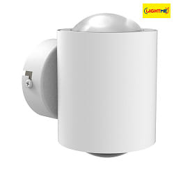 Lampada da parete POWERLENS DUO su / gi, diretto GX53 IP20, opaco, satinato, bianco