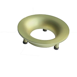 Zubehr fr Strahler der Serien EASY W100, W2100, W3100, W4100, B100, - Frontring  10cm, messing