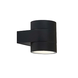 LED Auenwandleuchte DOLIO W90, 2x 4,2W, 3000K, 2x 500lm, IP65, dimmbar, schwarz