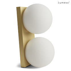 Applique et plafonnier PALLA MINI IP20, laiton gradable
