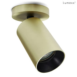 spot SPOTON CIRCLE 1 swivelling, rotatable GU10 IP20, brass