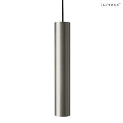 Pendelleuchte TUBE FLEX  6cm x H 35cm 1x GU10 IP20, Titan