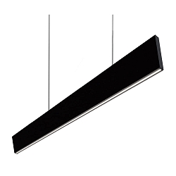 pendant luminaire SUPREME LONG PENDANT 150 UP&DOWN IP20, black dimmable
