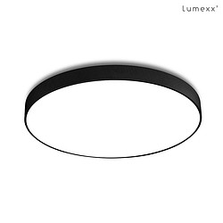 LED Deckenleuchte MOON C600 LED, 43W, 3000K, 3809lm, IP20, dimmbar, schwarz
