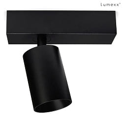 Spot A BLOC ONE IP20, noir gradable