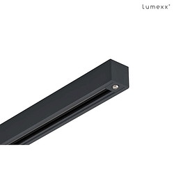 1- Rail lectrique monophas DESIGNLINE, 100cm noir 